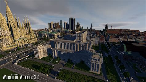 Romania city Minecraft Map.